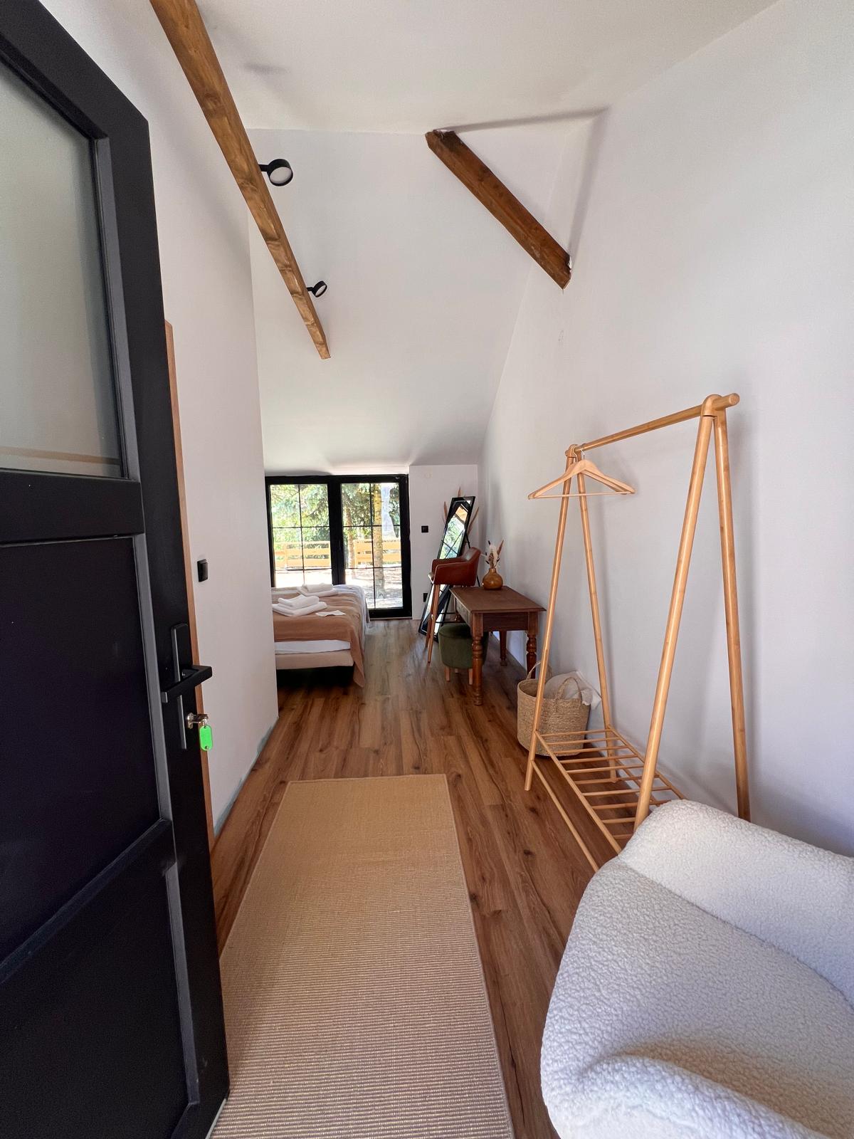 Interiér apartmánu na statku